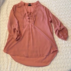 Rue21 Light Pink Blouse